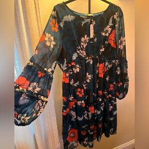 Brand New Kimi + Kai Maternity Babydoll Dress - Size Large